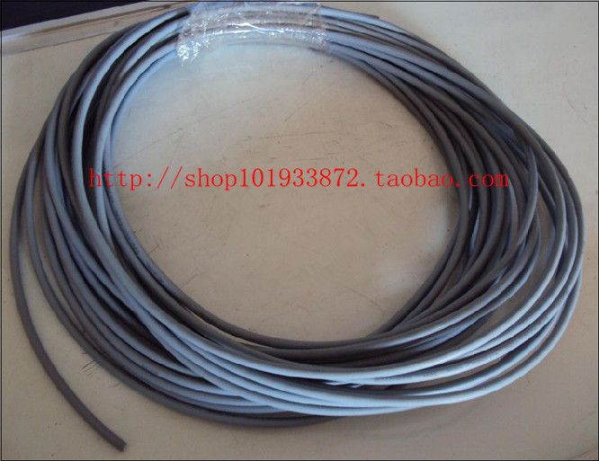 UL2547-26AWG-4C多芯编织屏蔽线4芯+1地信号线电子线电路线 305米