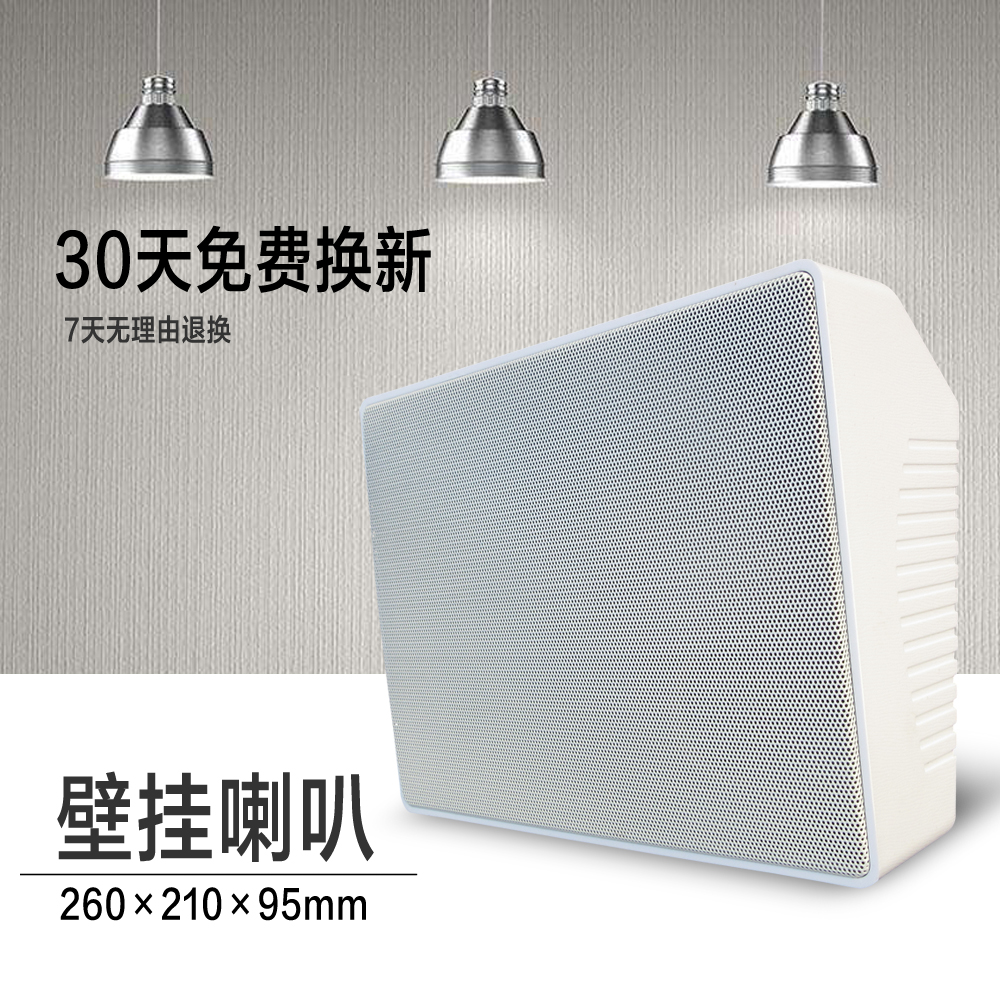 DM-705商场店铺多媒体教室听力定压110V广播背景音乐20W壁挂喇叭
