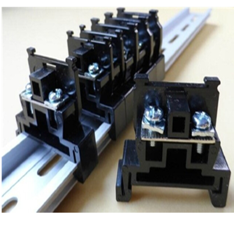 固定台湾天得导轨式安装接线端子