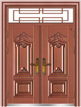 定制甲级防盗门子母门双开大门安全门进户门整装定制非标门智能锁