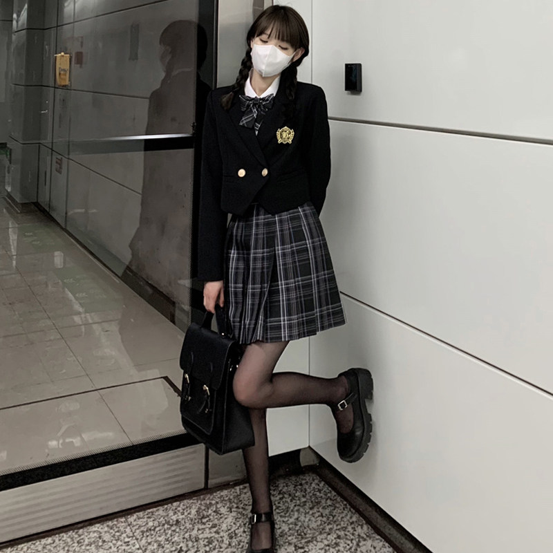原创jk制服套装女日系学院风