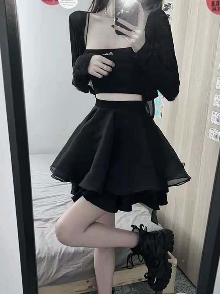 公主裙小个子日系学生吊带