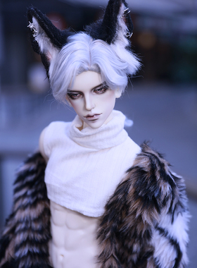 【Q&C】兽耳头饰准现货团/BJD猫耳/兔耳/胡狼耳/3分/叔尺寸