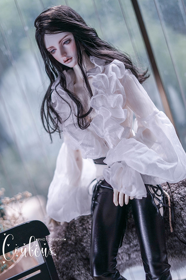 【Q&C】唐璜的救赎欧风衬衫皮裤套装套（短款）【关仓展示】