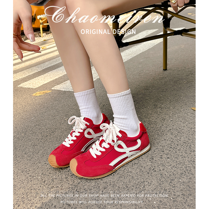 杨幂同款复古芭蕾德训鞋运动鞋