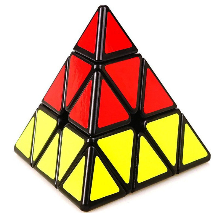 KINDERGARTEN RUBIKS CUBE THREE-COLOR RUBIKS CUBE SANDWICH CONCAVE AND CONVEX CHILDRENS SMOOTH BEGINNER COLORFUL RUBIKS CUBE