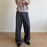 自家图+老钱风高品质cleanfit竹节纹通勤休闲裤西裤CK689/P60，男装西裤，电商B350