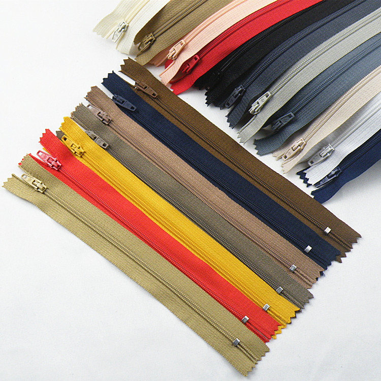 裤子拉链闭尾拉链短18CM3号尼龙