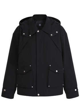 UPGREATED丁程鑫同款都市机能风多口袋廓形防水拉链夹克外套