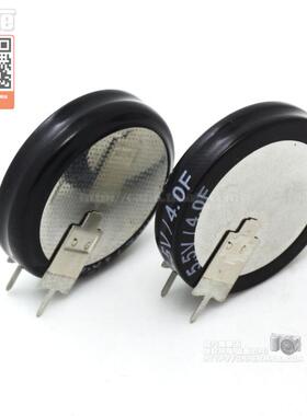 法拉电容 纽扣式 5.5V 4F V型医疗超级电容5R5405V 大电流100mA