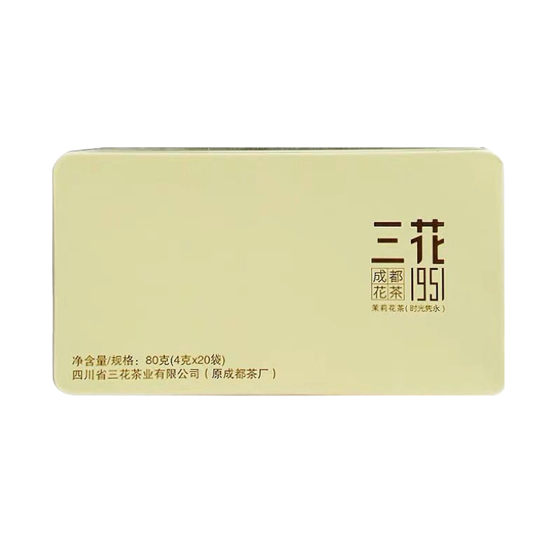 三花茶叶时光隽永80g品质全芽