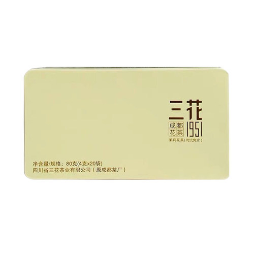 三花茶叶时光隽永80g品质全芽