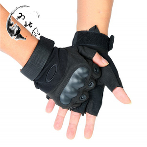 西北风 军迷战术手套半指 特种兵黑鹰防滑手套 骑行训练耐磨手套