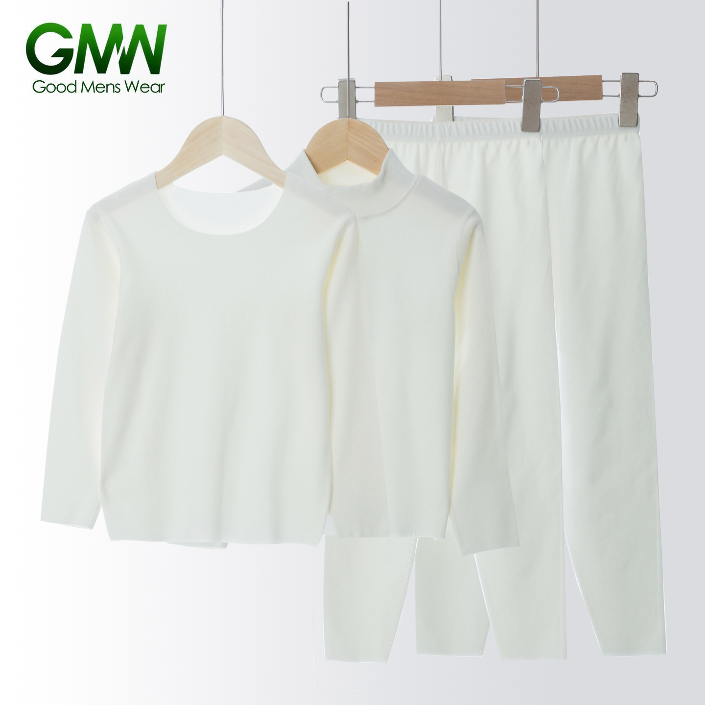 儿童德绒发热双面磨毛棉保暖内衣