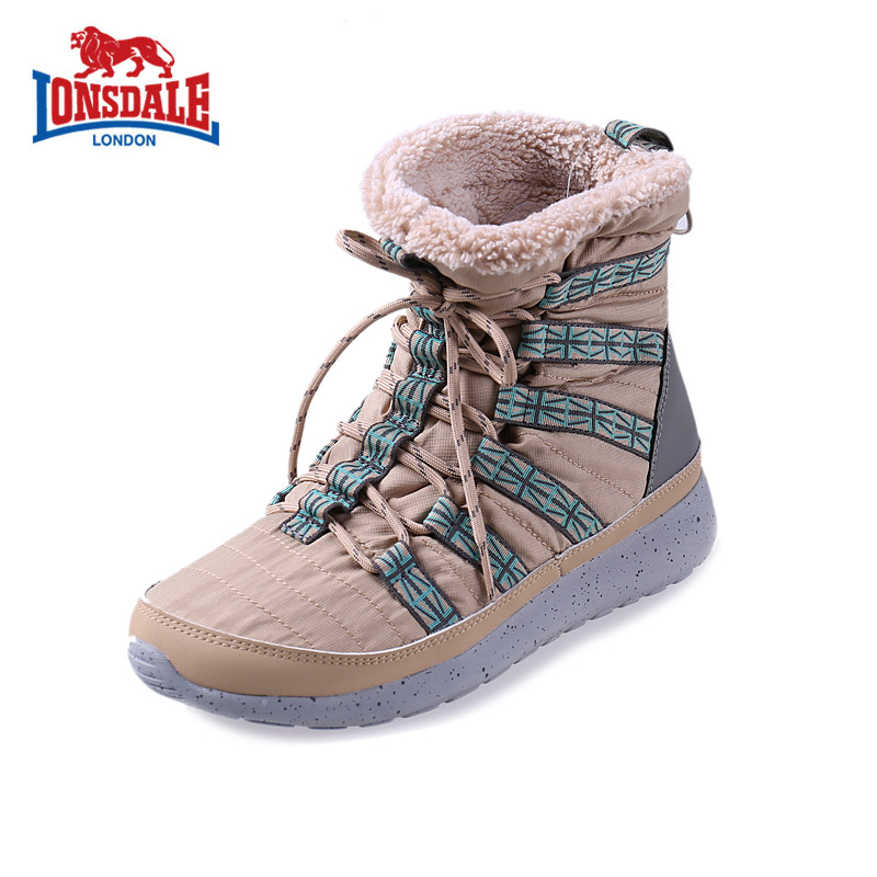 Chaussures de montagne neige en Cuir synthétique / panneau de tissu LONSDALE - Ref 1068765 Image 2