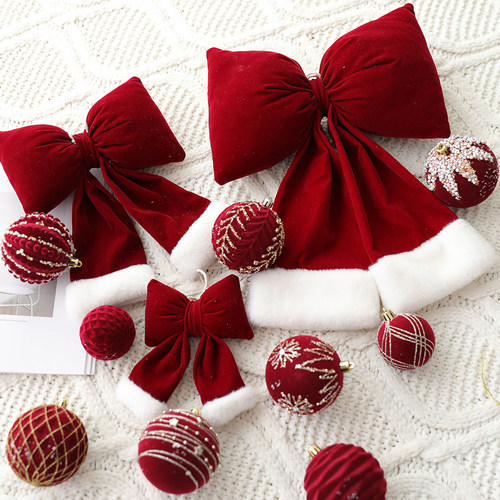 柔蓝若婷圣诞立体蝴蝶结新品上市