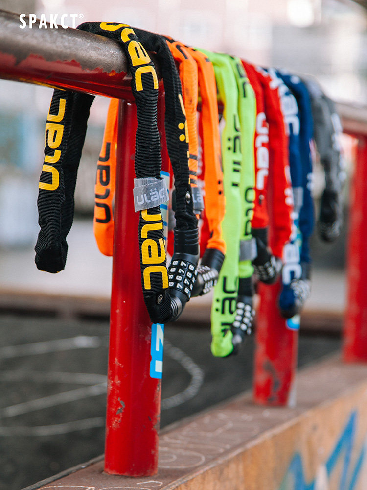 乌拉克品牌自行车防盗锁山地车密码锁电动汽车摩托车锁