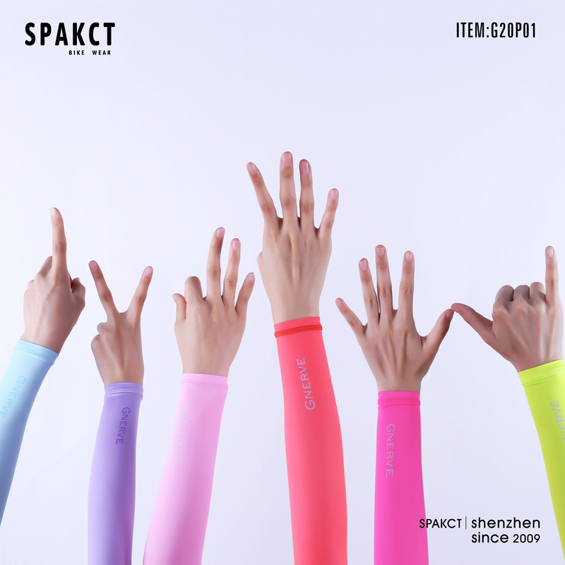 SPAKCT思帕客冰袖男士防晒袖套女防紫外线冰丝户外骑行护臂夏季