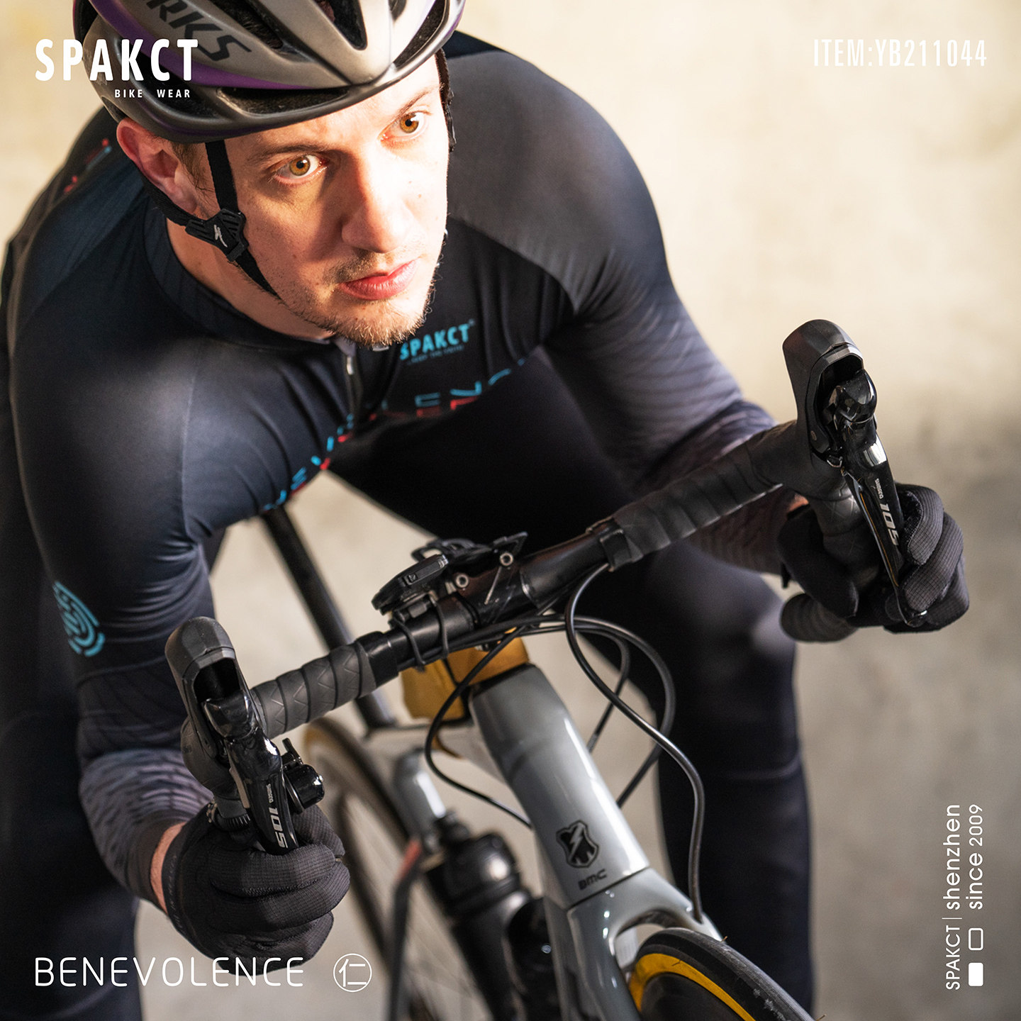 【质优价实】思帕客春夏季男款长袖骑行服套装山地自行车骑行服