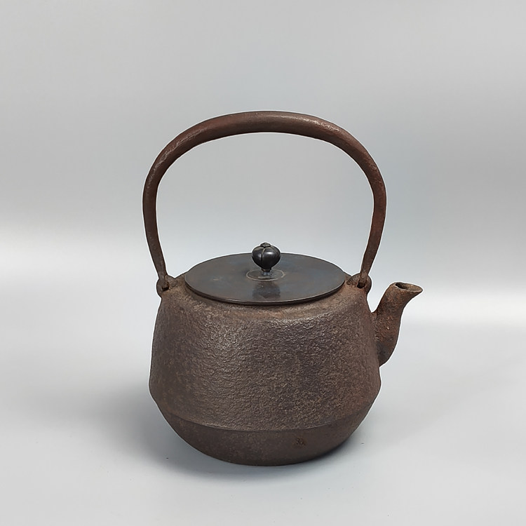 人间国宝釜师高桥敬典造日本铁壶茶壶
