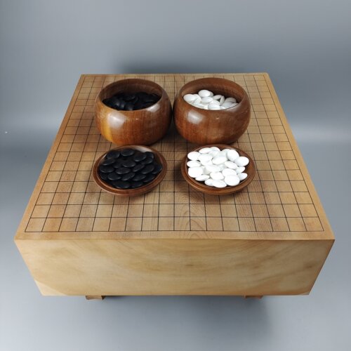 日本本桂围棋桌日本回流茶具