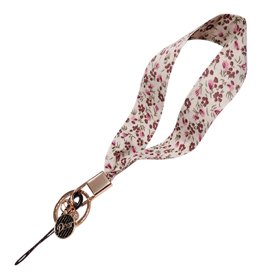 手机挂绳女短款手腕绳华为丝巾