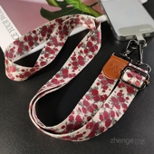 挂脖不勒户外登山旅游行套壳相机包包小蜜蜂肩背链子新品 手机挂绳斜挎可背调节长款 ins女超好看印花织带宽版