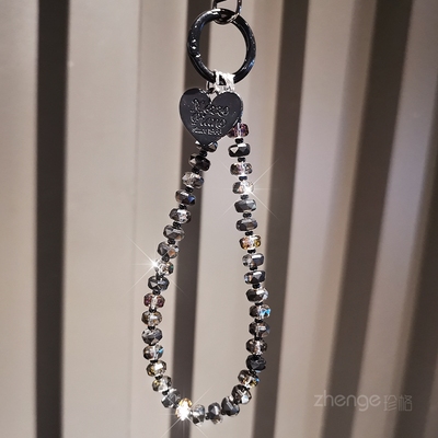方糖水晶手链手机挂绳高级感女士