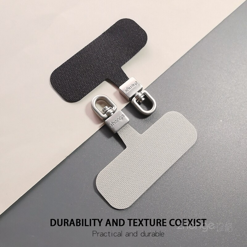 旋转头手机挂绳垫片金属挂钩扣薄夹片不顶壳不影响充电结实耐用固化布连接片手机链串环挂片防丢摔贴压片新品