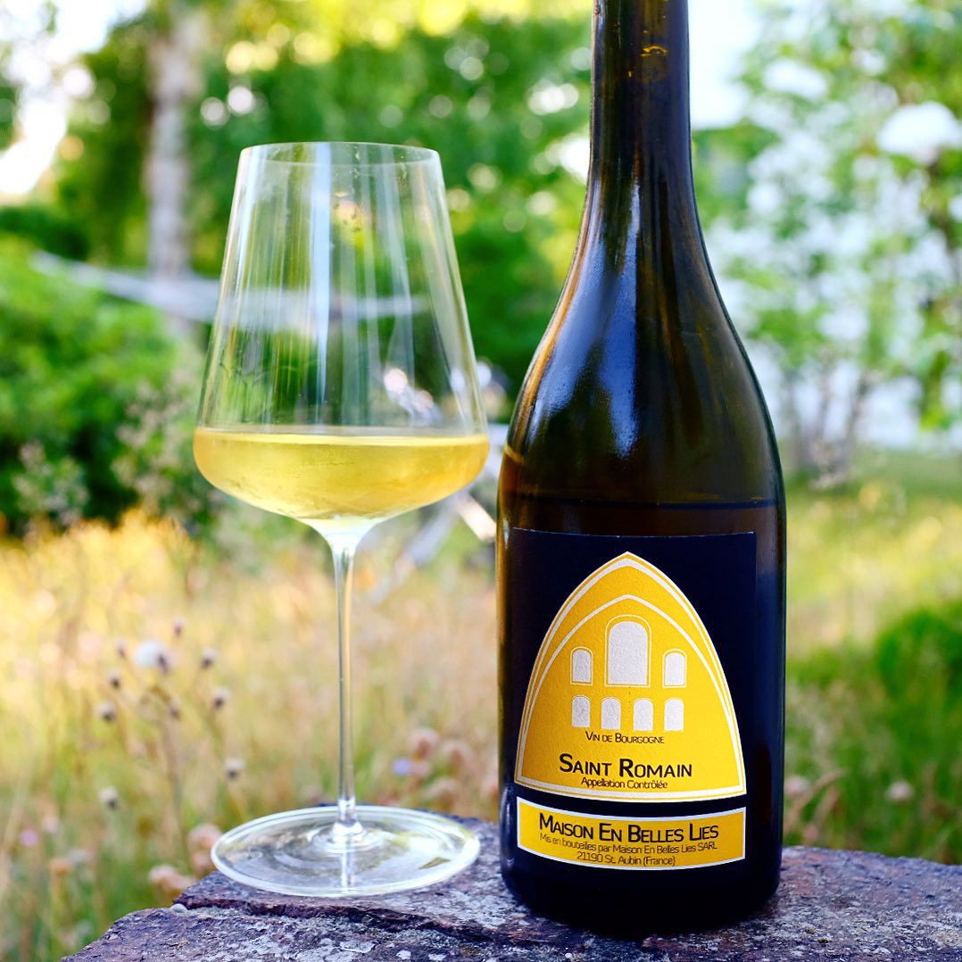 法国进口勃艮第美丽酒泥庄园saint romain霞多丽干白葡萄酒村庄级