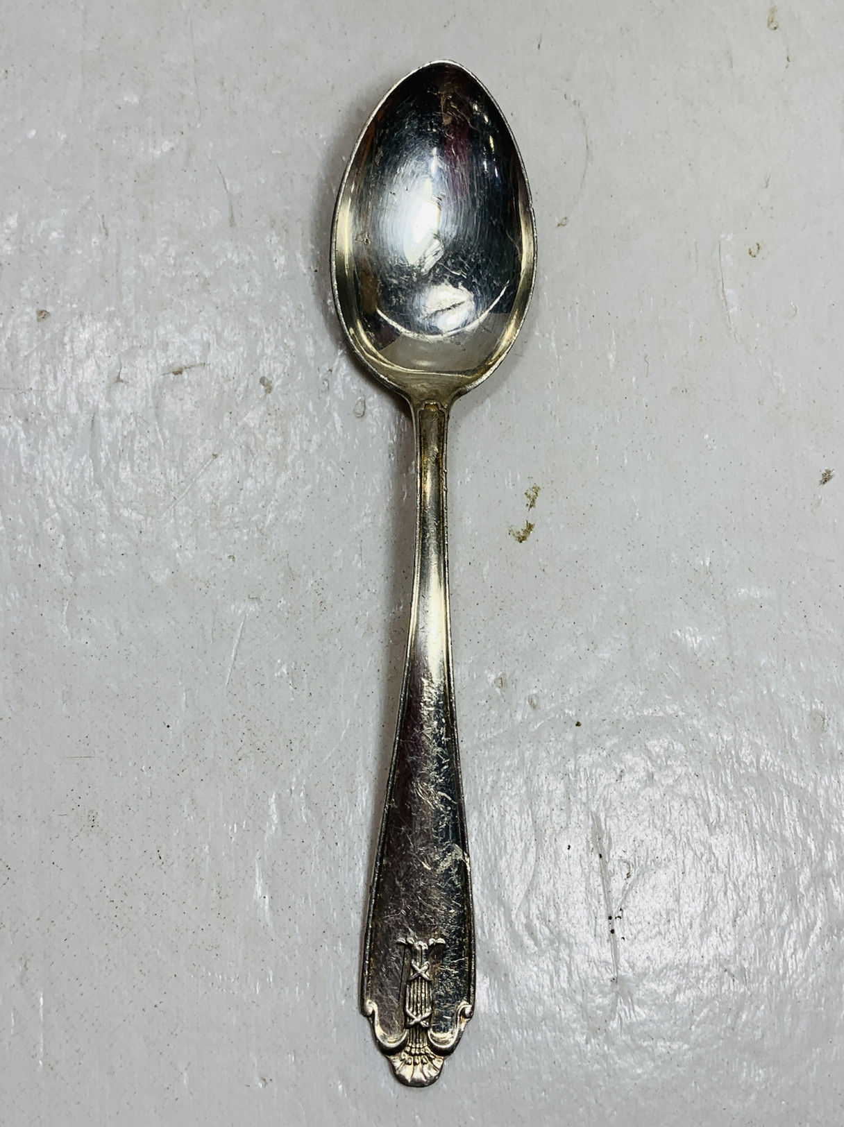 Vintage欧洲古董BAB银西餐勺