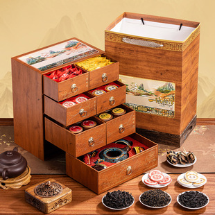 生日礼物送爸爸父亲长辈茶叶礼盒节日礼订婚见家长实用乔迁礼