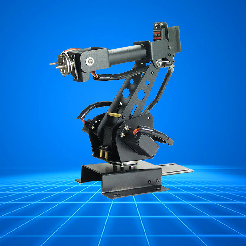 机械手臂六轴机器人 6自由度机械手 机械大臂 abb工业机器人模型