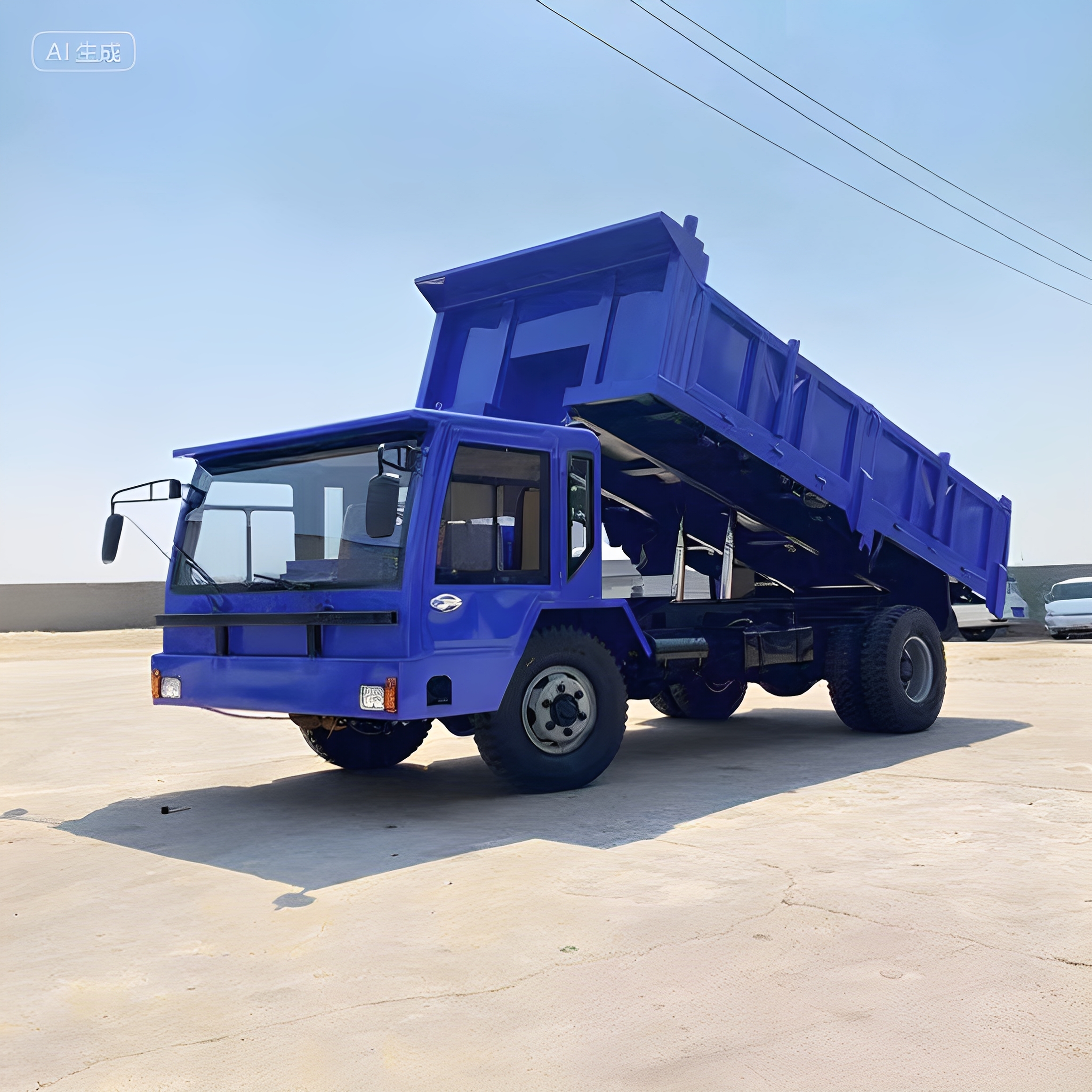 低矮型农用柴油四驱毛竹运输车