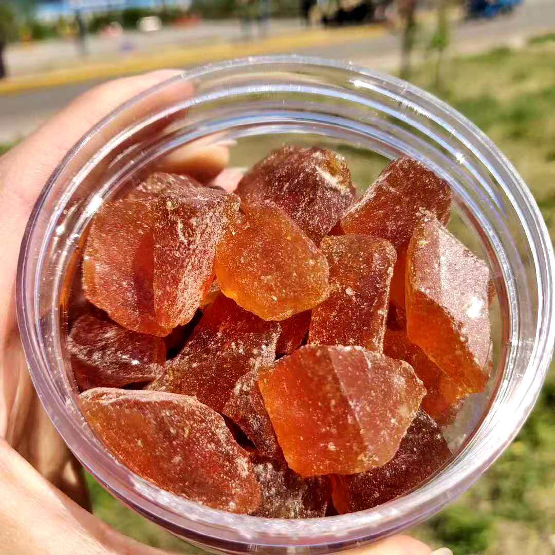 大兴安岭蜜蜡糖果散装薄荷味糖果蜂场手工熬制清凉润喉糖500克