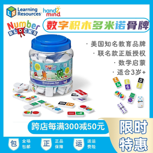 美国数字积木多米诺骨牌