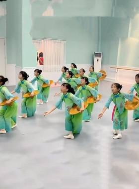 鱼梦渔阳舞蹈演出服古典舞