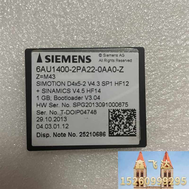 西门子simotion d 存储卡6au1400-2pa22议价