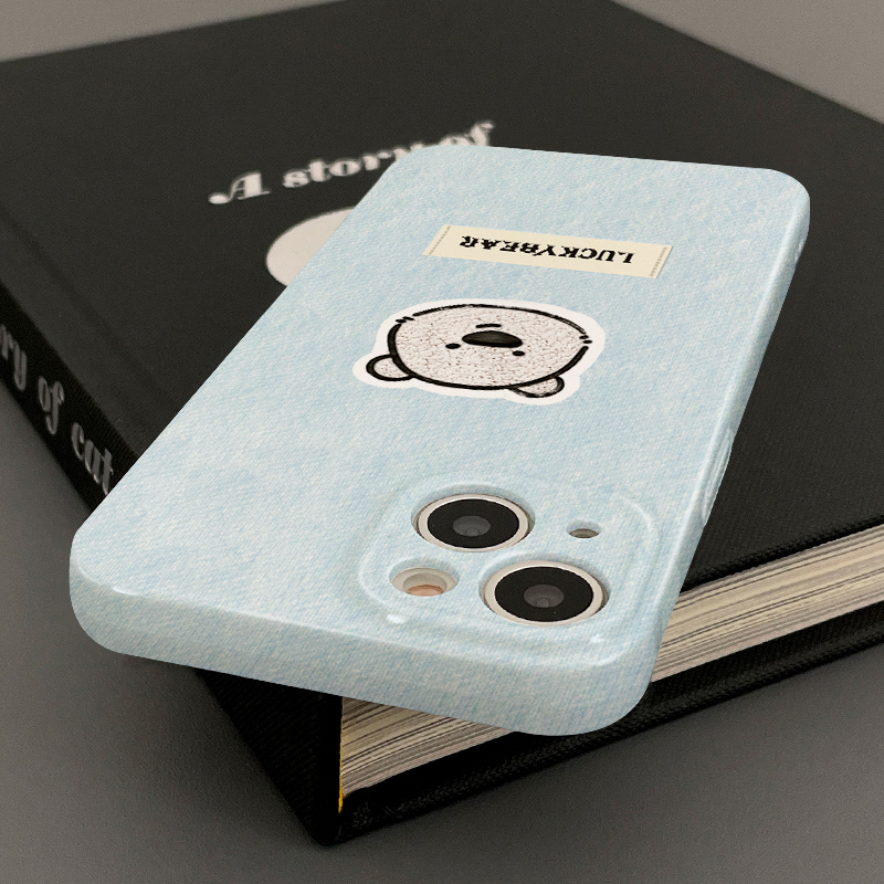 【Kekele】尝试一个新look 针织仿真毛绒刺绣大鼻子熊熊 好物推荐,收纳整理,手机收纳盒,淘宝优惠券,粉丝福利购,淘宝优惠卷