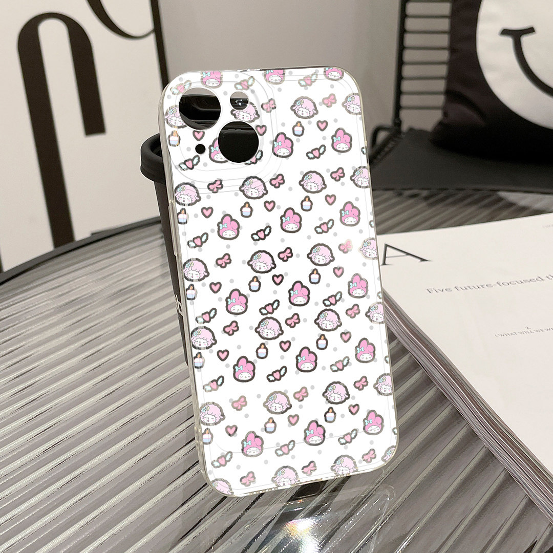 波点美12适用华为pura70苹果iphone16promax小米15透明mate60新款opporeno13硅胶vivox100荣耀magic6手机壳14