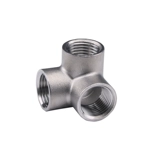 304 из нержавеющей стали с тремя угловыми телесными телесными телесными телесными телесными телесными растениями ДН15 4 минуты 6 минут 1 -дюймовый прямой угловой соединение водных труб.