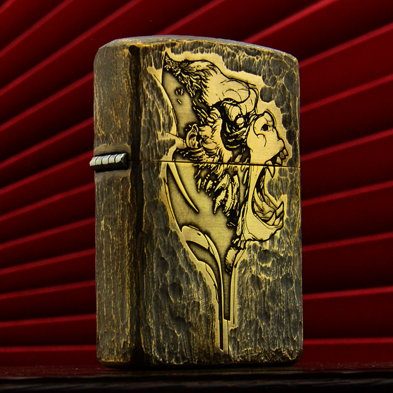 ZORRO佐罗zoip打火机zpio正品zpop煤油ziiop纯铜ziipo原装zpo金刚