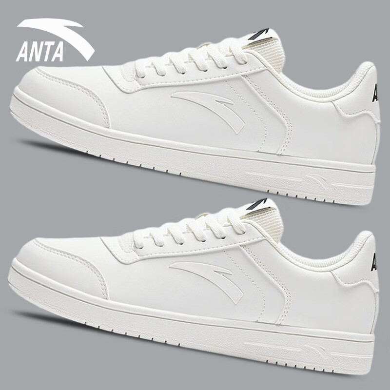 男鞋安踏小白鞋2023新款板鞋