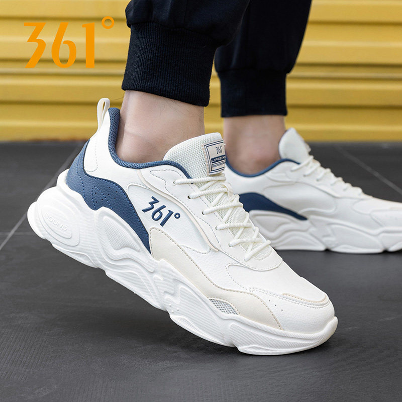 361男鞋运动鞋男2026新款冬季皮面防水鞋子休闲鞋361度男士跑步鞋,运动鞋new,跑步鞋,淘宝优惠券,粉丝福利购,淘宝优惠卷