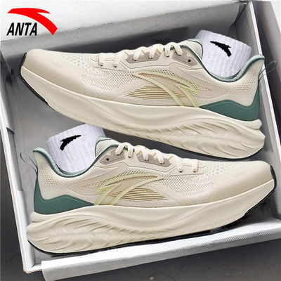 安踏男鞋云感C37|软底跑步鞋透气2026新款冬季男款运动鞋男网面鞋