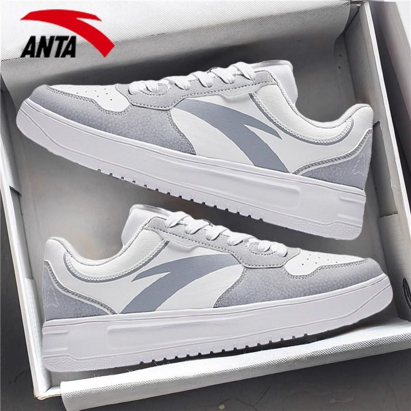 安踏男鞋板鞋运动鞋男2026新款冬季皮面休闲鞋滑板鞋子正品小白鞋,运动鞋new,板鞋,淘宝优惠券,粉丝福利购,淘宝优惠卷