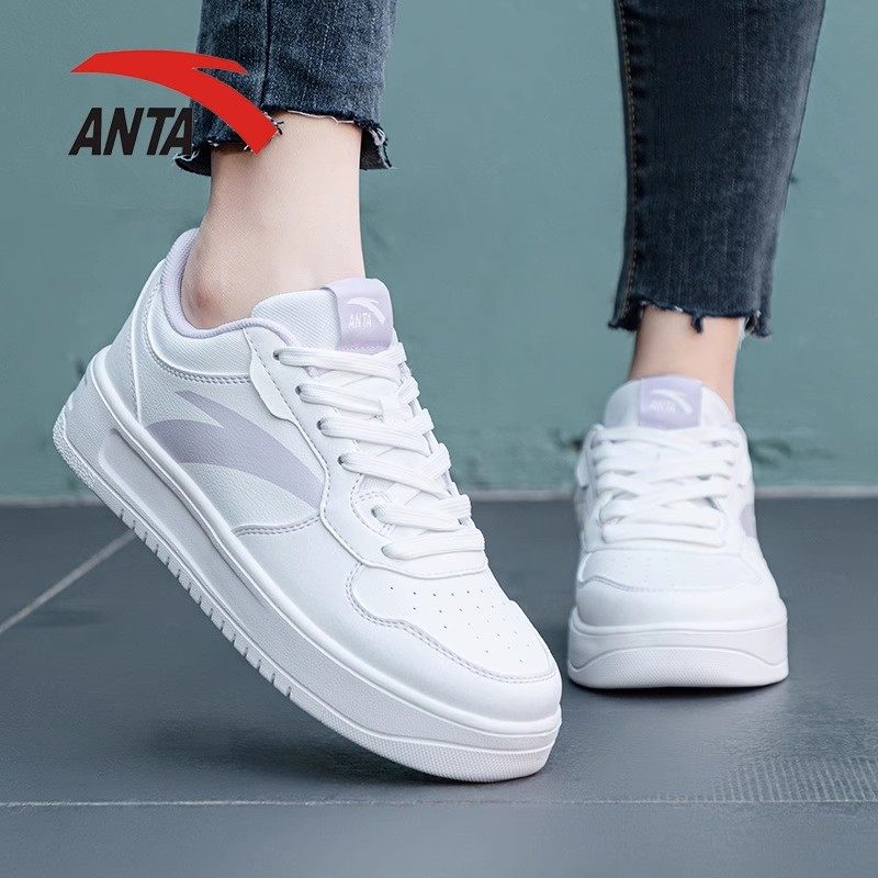 安踏板鞋小白鞋女2026新款学生正品厚底增高百搭运动鞋女子休闲鞋,运动鞋new,板鞋,淘宝优惠券,粉丝福利购,淘宝优惠卷