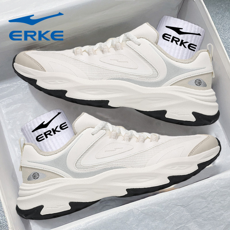 鸿星尔克男鞋2026新款冬季透气跑鞋网面网鞋休闲鞋跑步鞋运动鞋男,运动鞋new,跑步鞋,淘宝优惠券,粉丝福利购,淘宝优惠卷