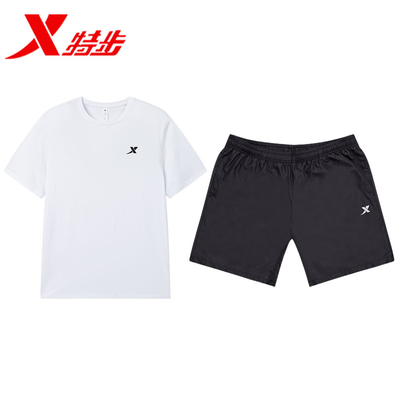 套装运动服特步中年服装透气