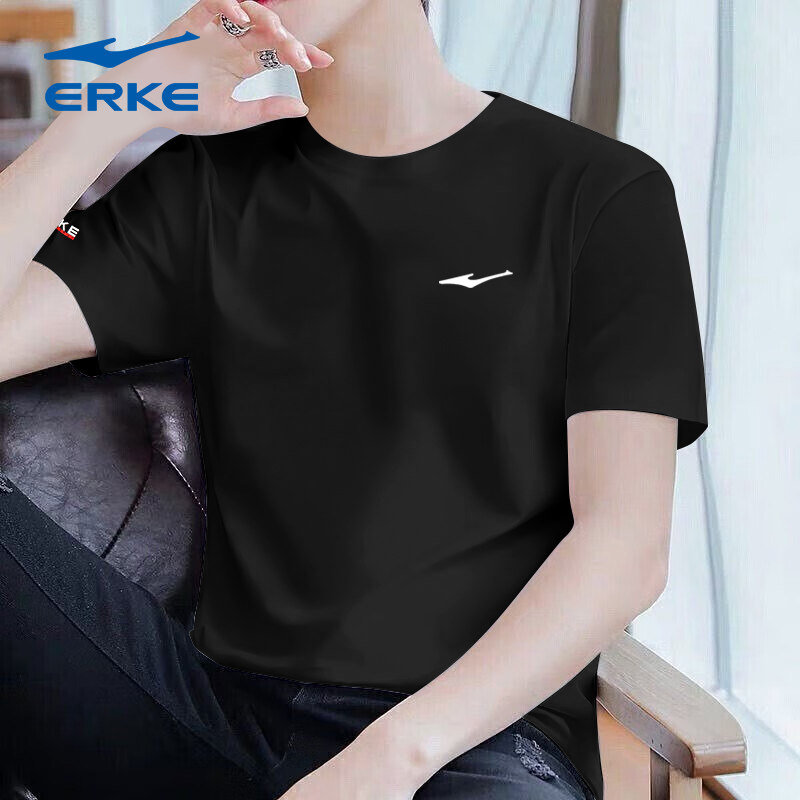 鸿星尔克短袖男T恤冬季正品白色速干吸汗透气官方旗舰运动体t恤男,运动服/休闲服装,运动T恤,淘宝优惠券,粉丝福利购,淘宝优惠卷